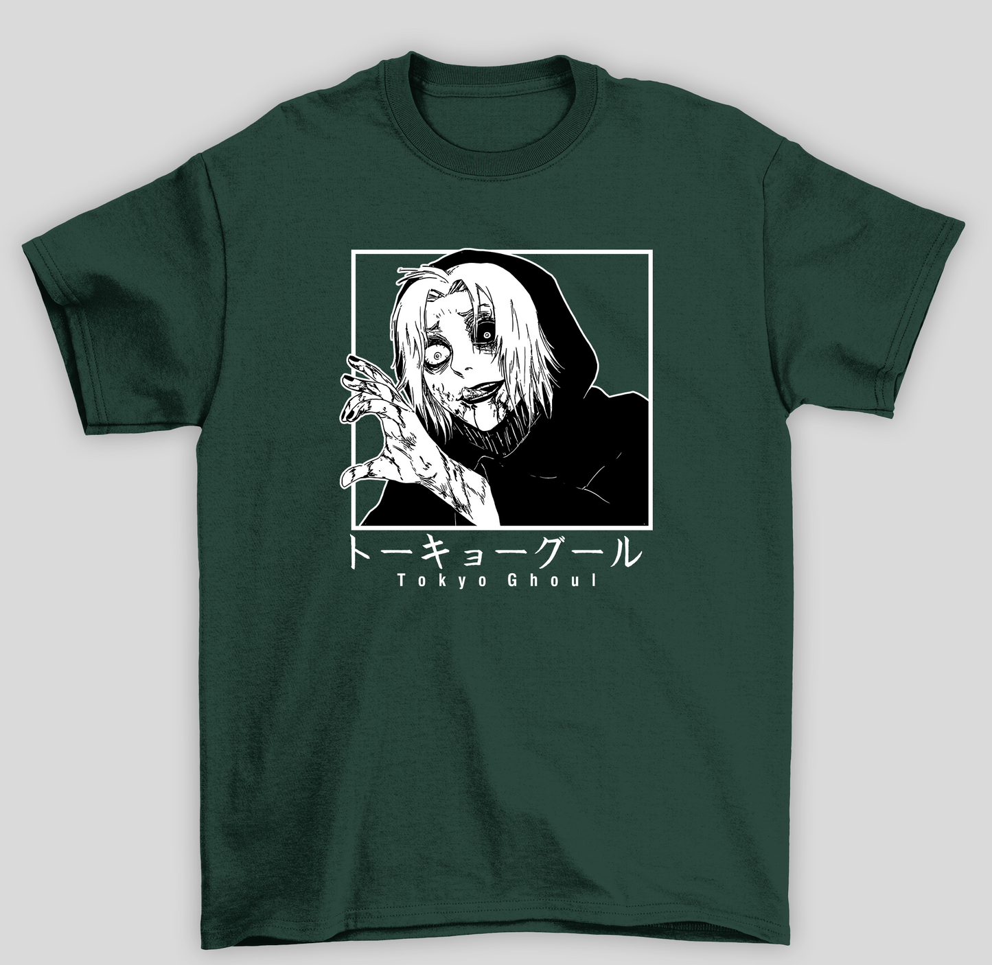 Camiseta Básica Unissex Tokyo Ghoul Anime Seidou Takizawa