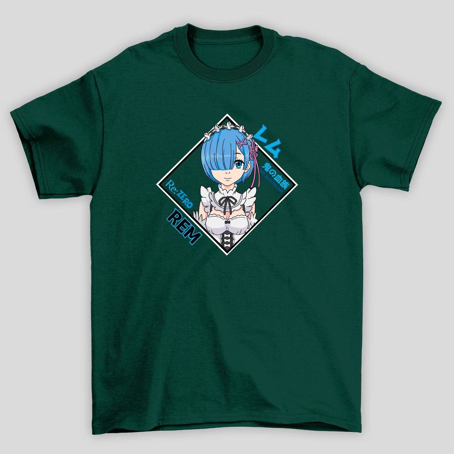 Camiseta Básica Unissex Rem Re Zero