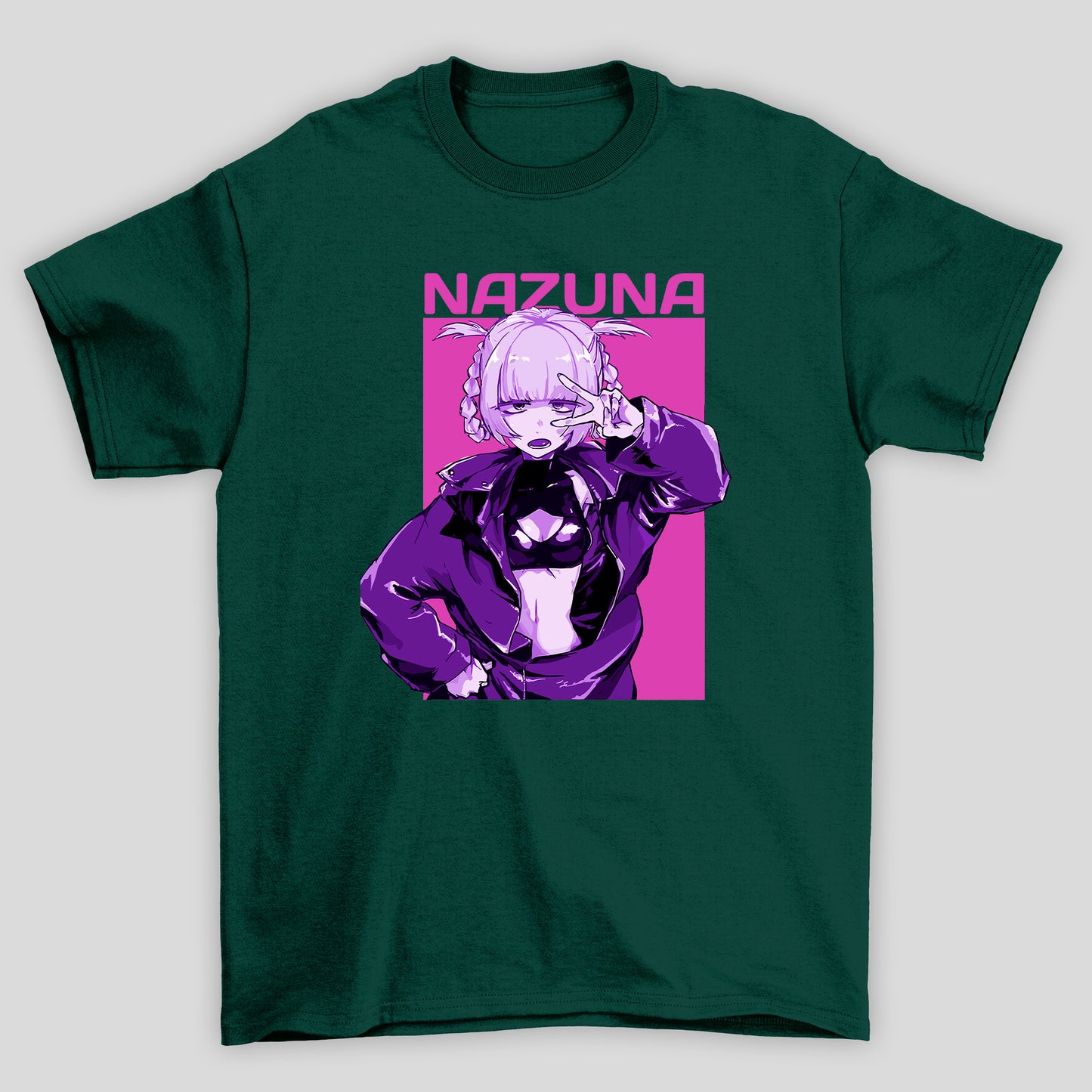 Camiseta Básica Unissex Yofukashi No Uta Nazuna Nanakusa Pokerface