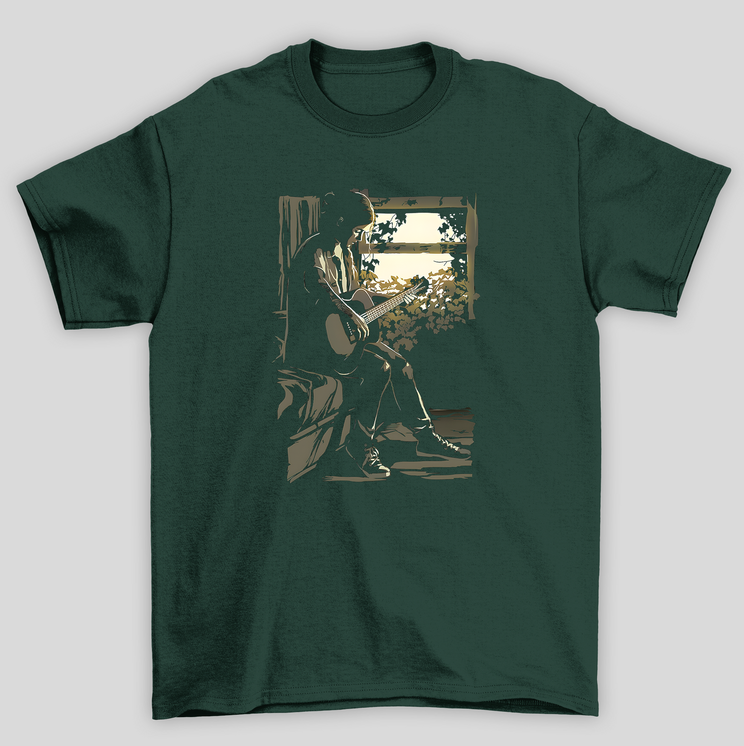 Camiseta Básica Unissex The Last Of Us Ellie Janela