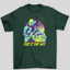 Camiseta Básica Unissex The Mandalorian This Is The Way Vaporwave