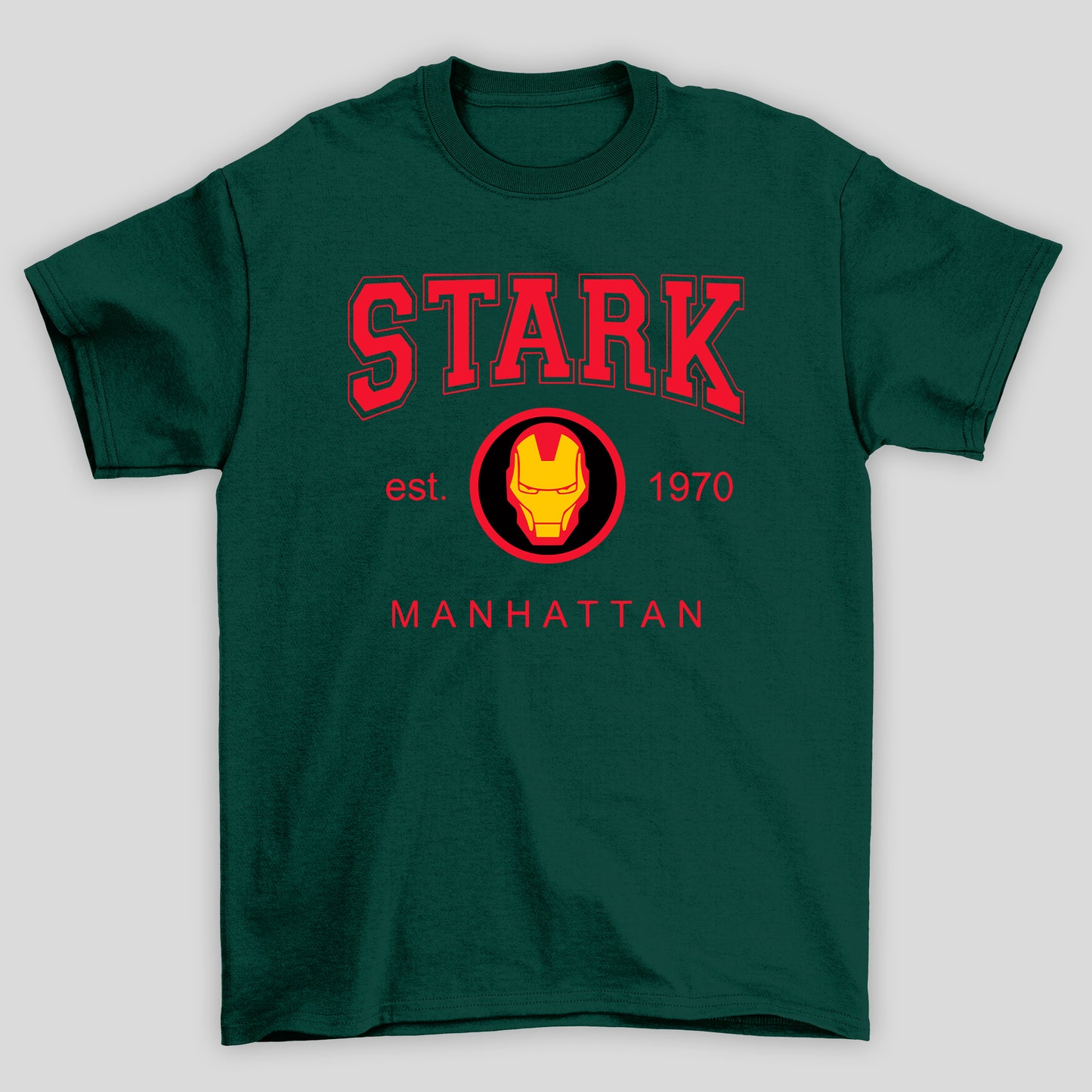 Camiseta Básica Unissex Homem de Ferro Stark Manhattan