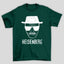 Camiseta Básica Unissex Breaking Bad Heisenberg Desenho Rosto