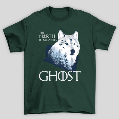 Camiseta Básica Unissex The North Remembers Game Of Thrones