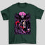Camiseta Básica Unissex Solo Leveling Sung Cavaleiro Roxo