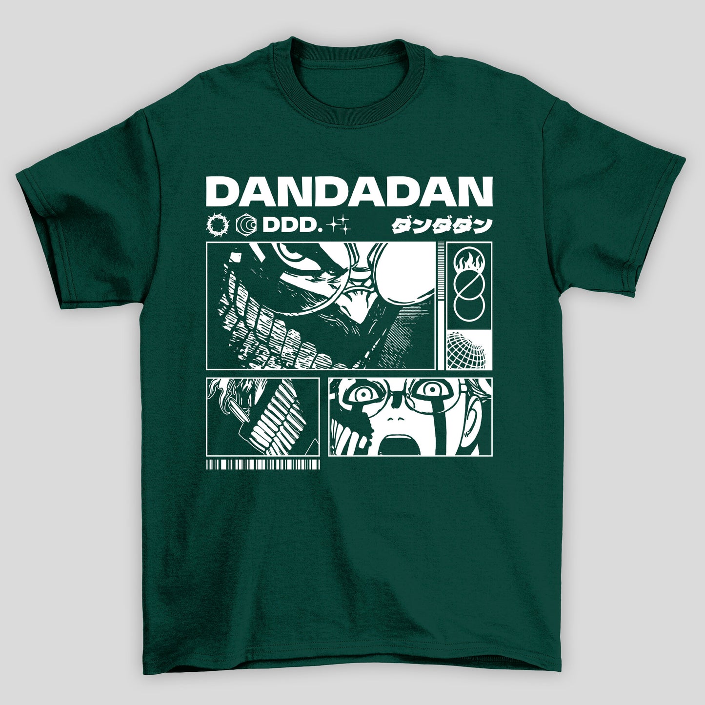 Camiseta Básica Unissex Dandadan Okarun DDD HQ