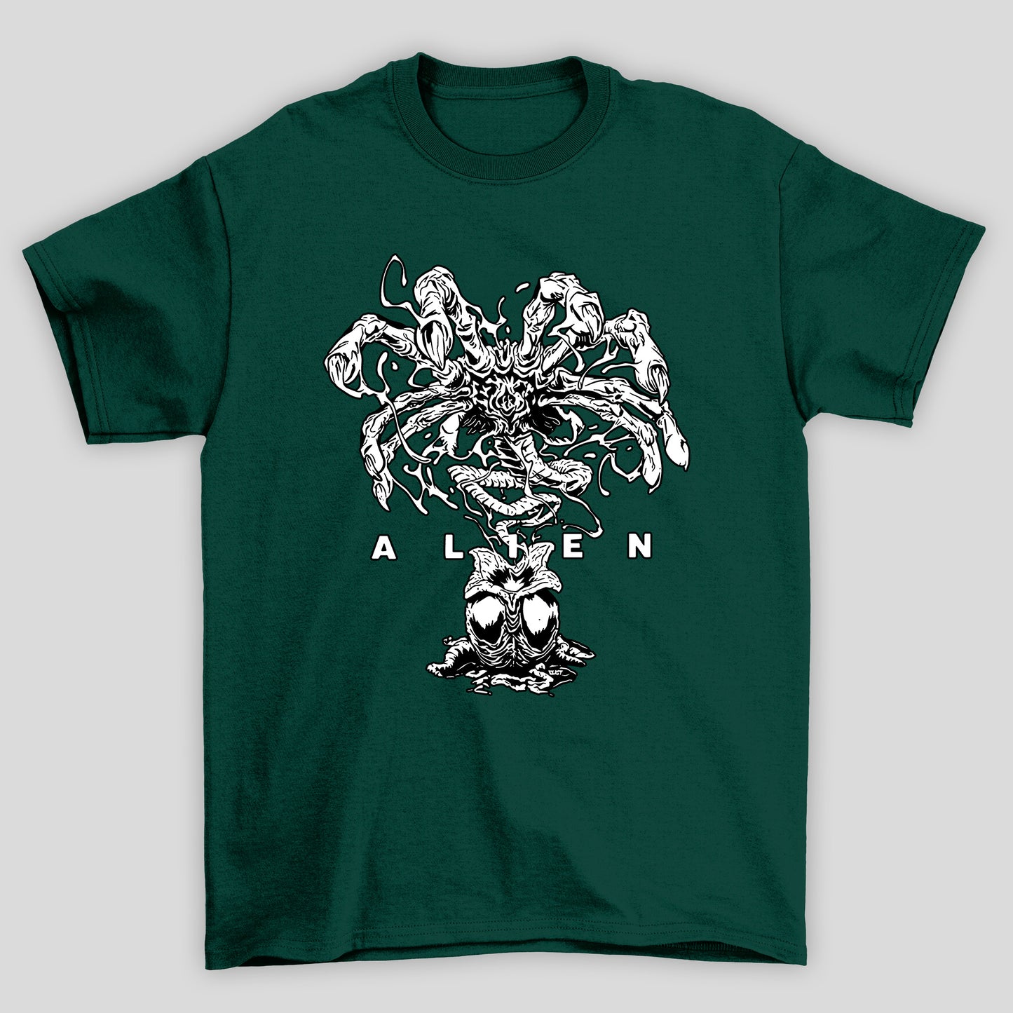Camiseta Básica Unissex Alien Ovo