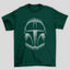Camiseta Básica The Mandalorian Capacete Listras
