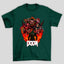 Camiseta Básica Unissex Doom Guy Doom Costas