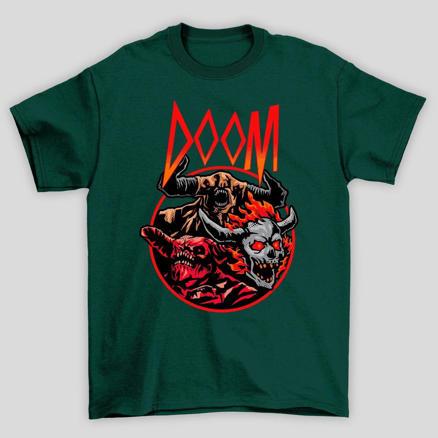 Camiseta Básica Unissex Doom Demons