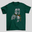 Camiseta Básica Unissex Pintura Respingos Mandalorian