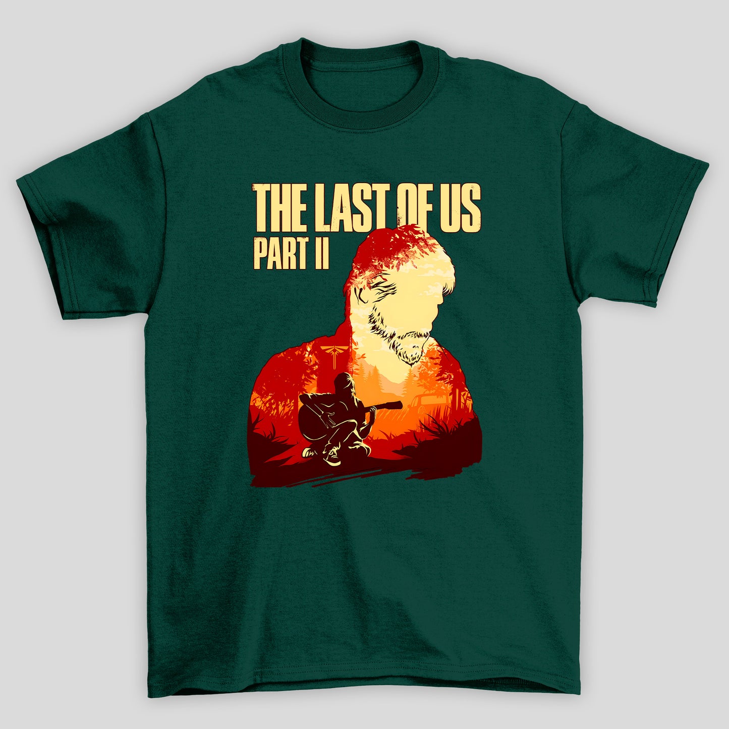 Camiseta Básica Unissex The Last Of Us Ellie Joel Silhueta