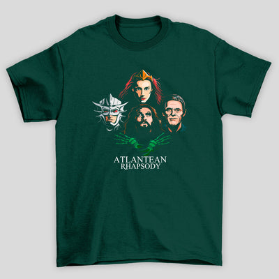 Camiseta Básica Unissex Atlantean Rhapsody Aquaman