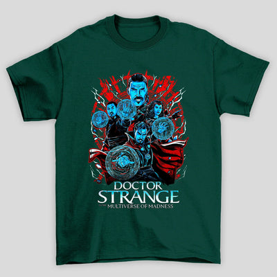 Camiseta Básica Unissex Dr Strange Multiverse Of Madness