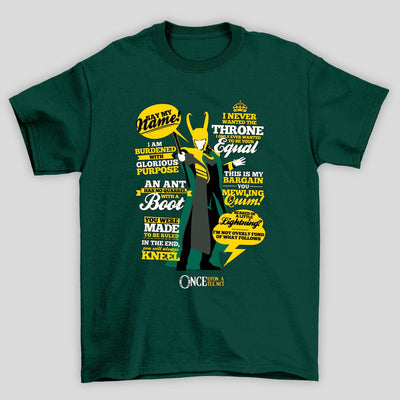 Camiseta Básica Unissex Say My Name Loki