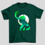 Camiseta Básica Unissex Silhueta Verde Loki