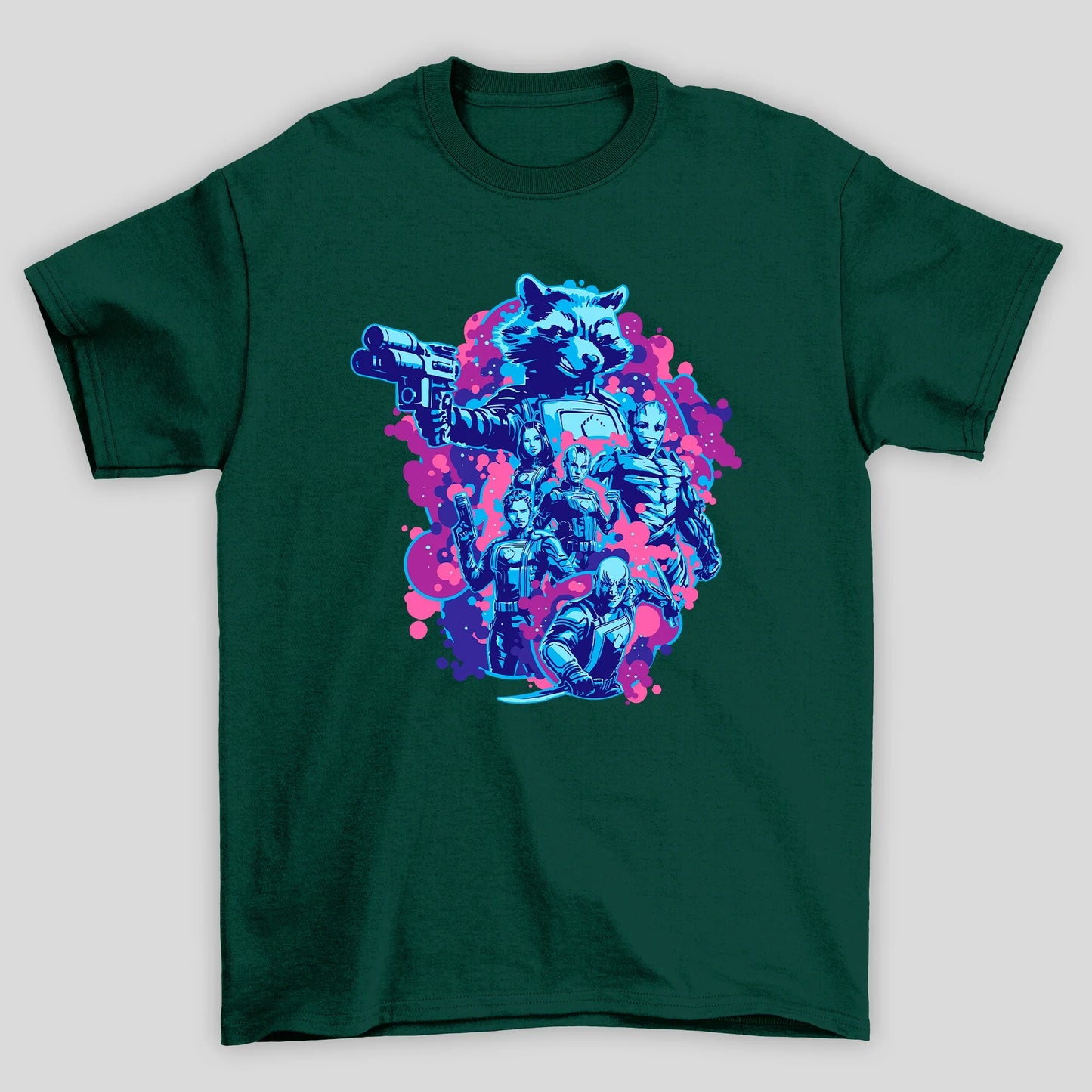 Camiseta Básica Unissex Poster VOL3  Guardioes Da Galaxia