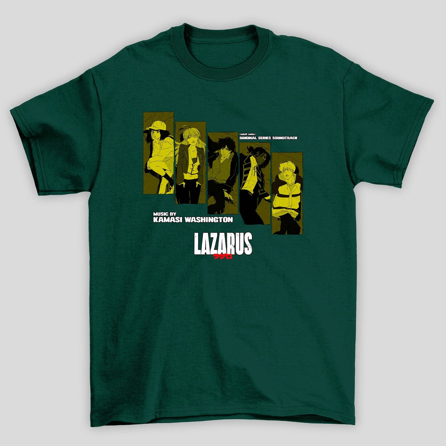 Camiseta Básica Unissex Personagens Amarelo Lazarus
