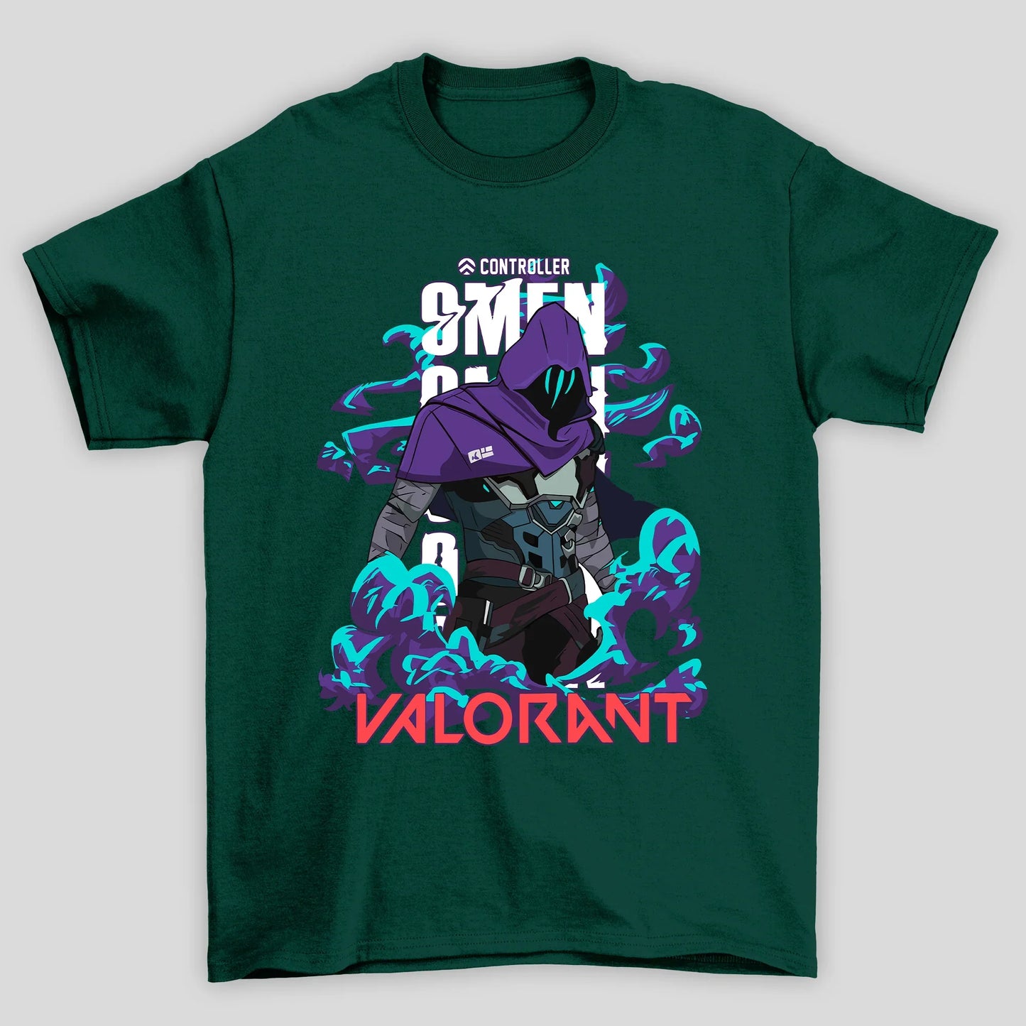 Camiseta Básica Unissex Omen Innitiator Valorant