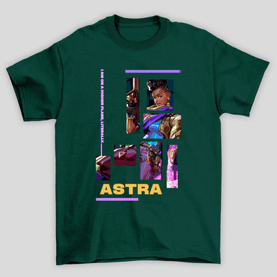 Camiseta Básica Unissex Astra Quadrados Valorant