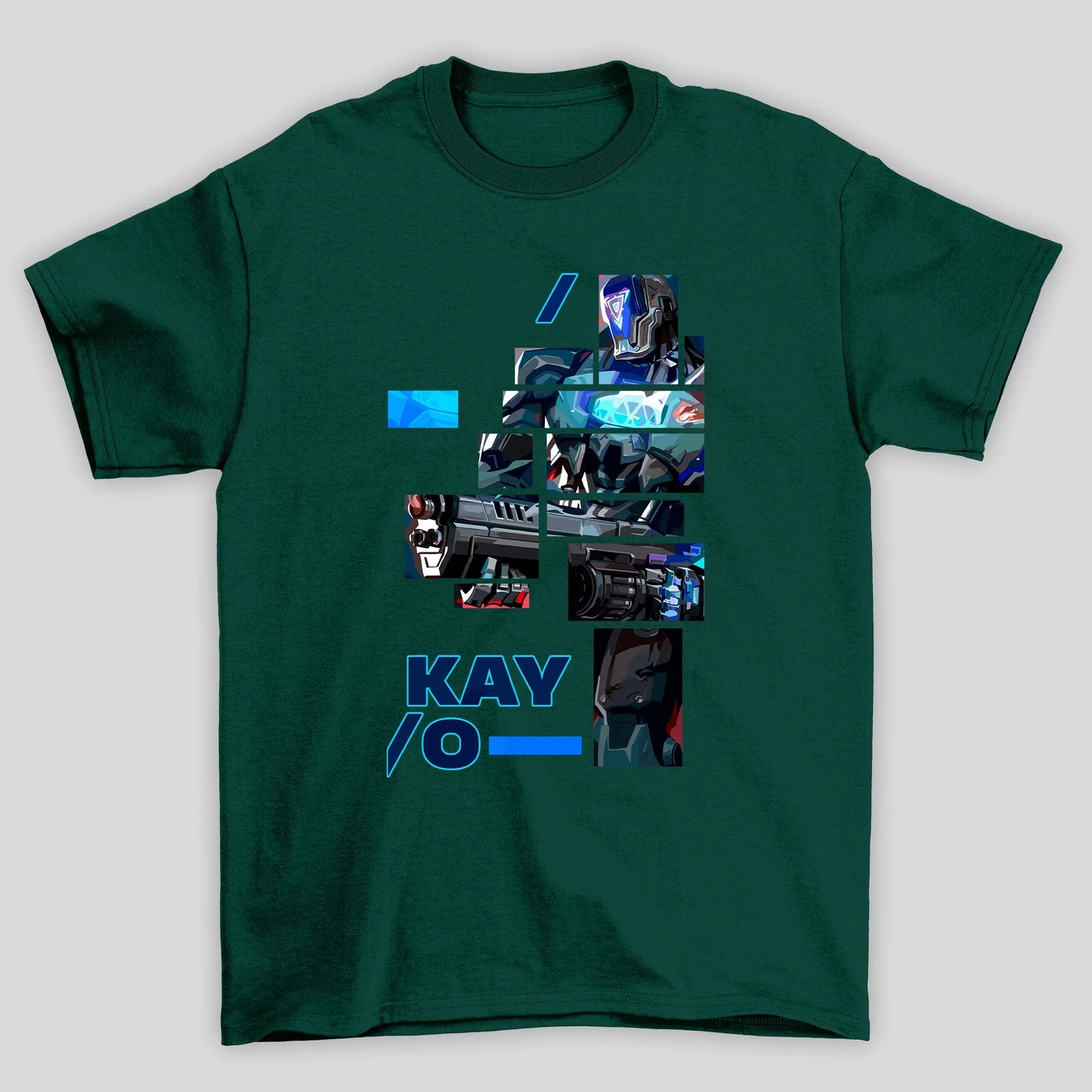 Camiseta Básica Unissex Kayo Quadrados Valorant
