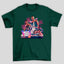 Camiseta Básica Unissex GTA Lucia E Jason Montagem