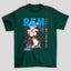 Camiseta Básica Unissex Rem Kanji Otaku Re Zero
