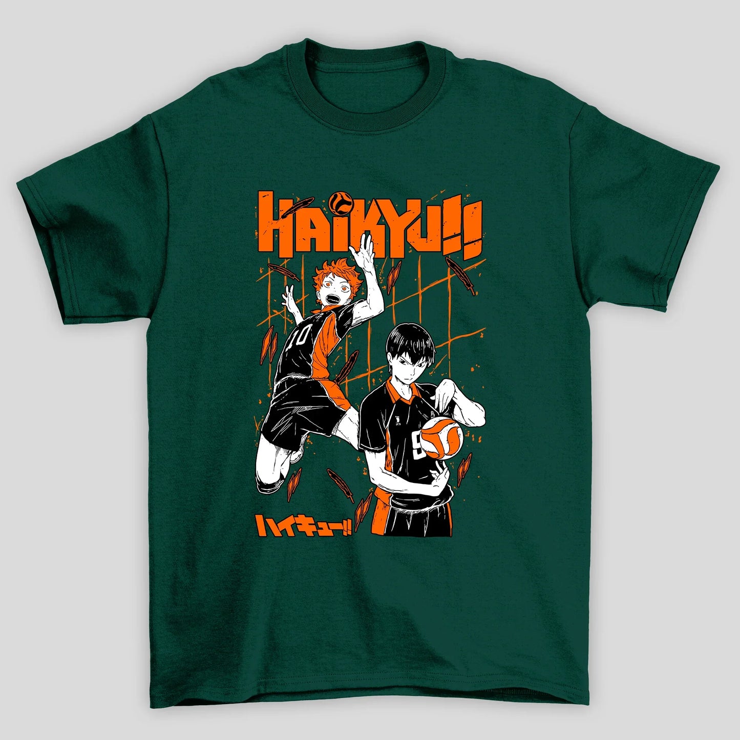 Camiseta Básica Unissex Kageyama Hinata Haikyuu
