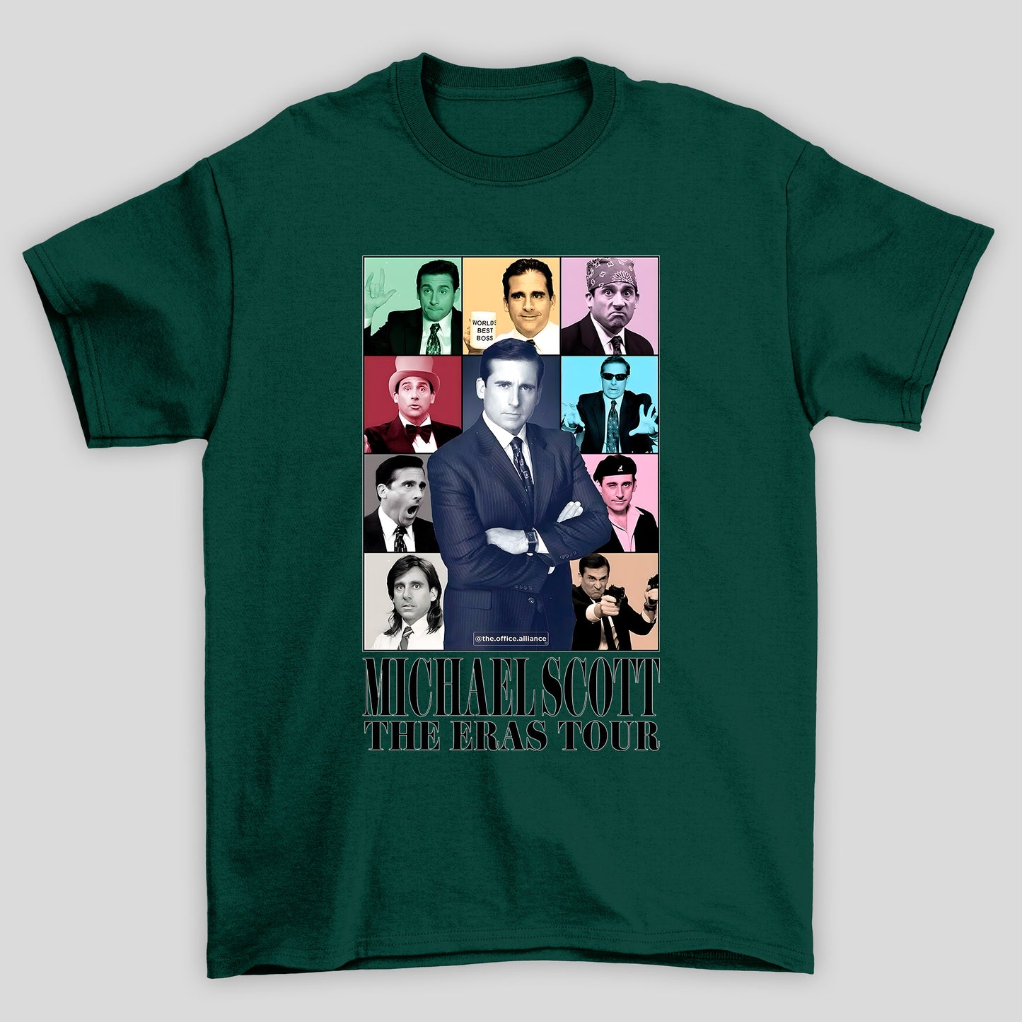 Camiseta Básica Unissex The Office Michael The Eras Tour