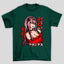 Camiseta Básica Unissex Zero Two Pirulito Kanji Darling In The Franxx