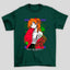 Camiseta Básica Unissex Asuka Emergency Evangelion