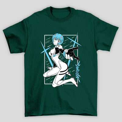 Camiseta Básica Unissex Rei Estrela Evangelion