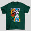 Camiseta Básica Unissex Rei EVA00 Kanji Evangelion