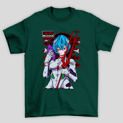Camiseta Básica Unissex Rei Olhos Evangelion