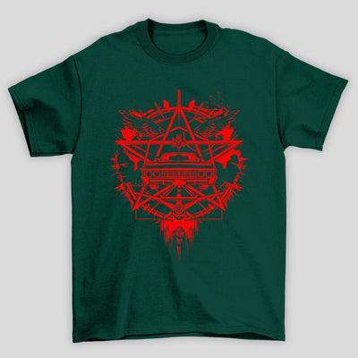 Camiseta Básica Unissex Estrela Impala Supernatural