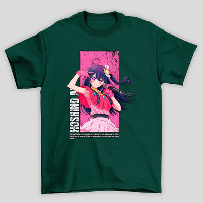 Camiseta Básica Unissex Ai Hoshino Oshi No Ko