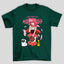 Camiseta Básica Unissex Ranma Saotome Capa Vermelha