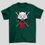 Camiseta Básica Unissex Demon Slayer Inosuke Mascara Kanji