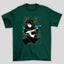 Camiseta Basica Unissex Demon Slayer Tokito Kanji Raios