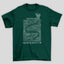 Camiseta Básica Unissex Duna Ondas Verme