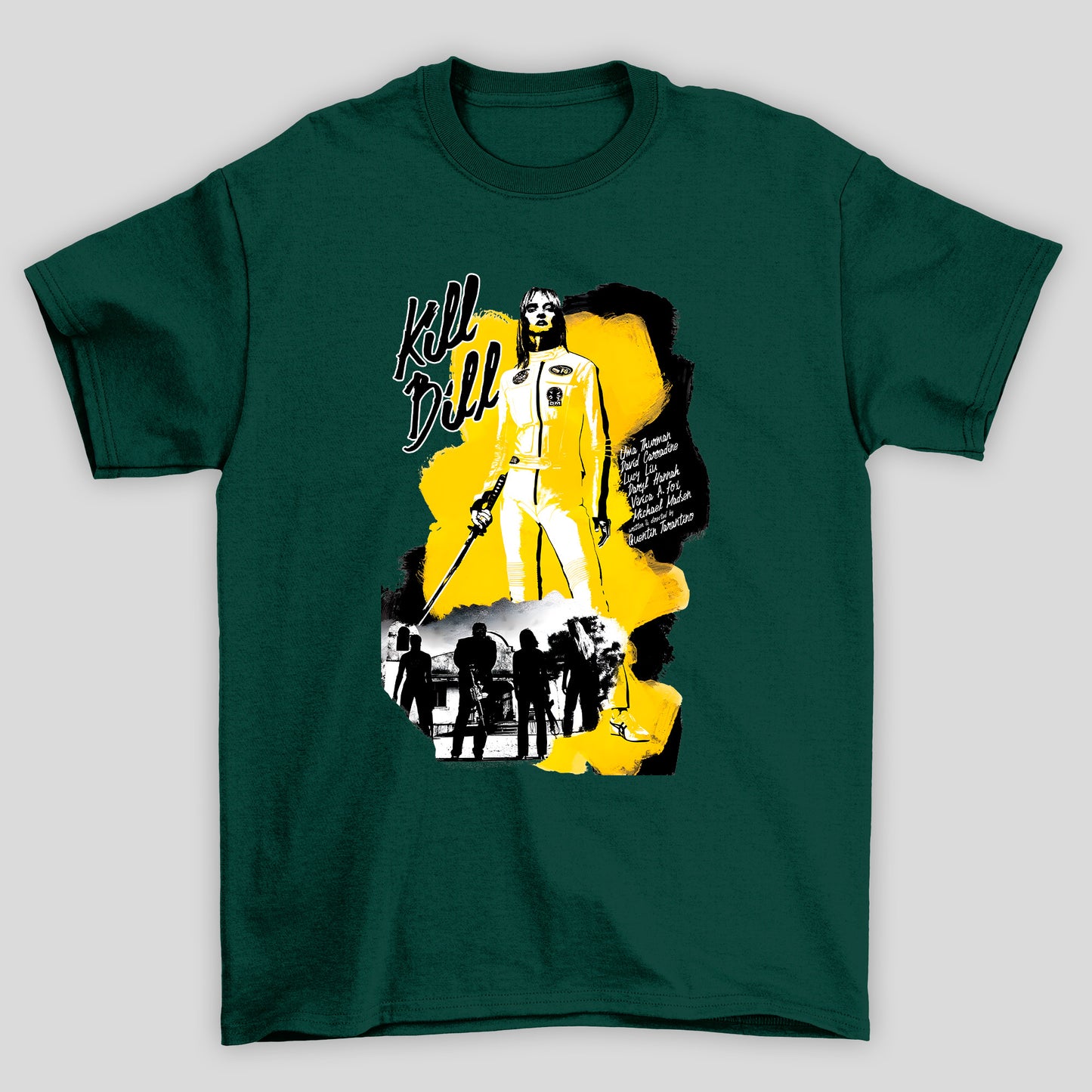 Camiseta Básica Unissex Kill Bill Pintura