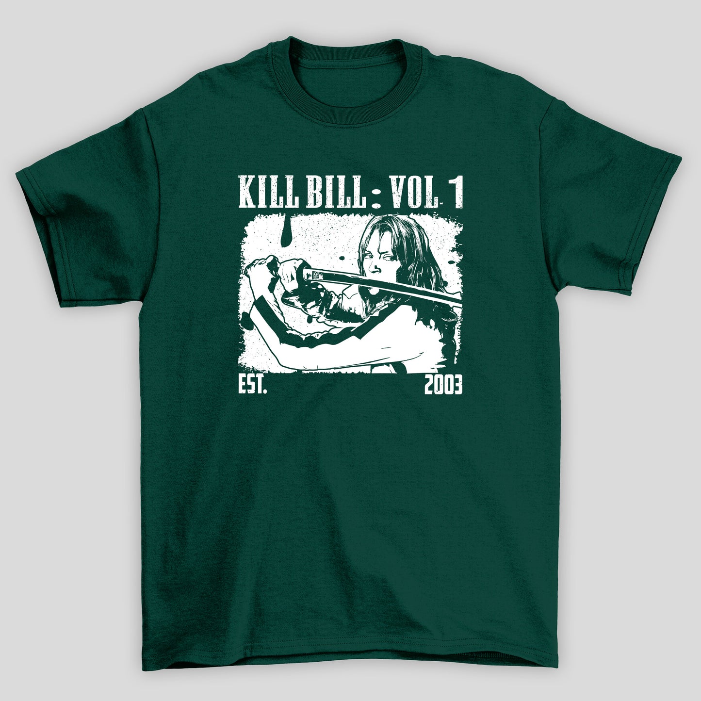 Camiseta Básica Unissex Kill Bill Est 2003 Pintura