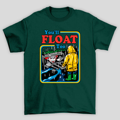 Camiseta Básica Unissex Youll Float Too IT A Coisa