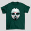 Camiseta Básica Unissex Mascara Lago Silhueta Jason Sexta Feira 13