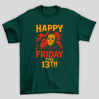 Camiseta Básica Unissex Happy Friday Sexta Feira 13