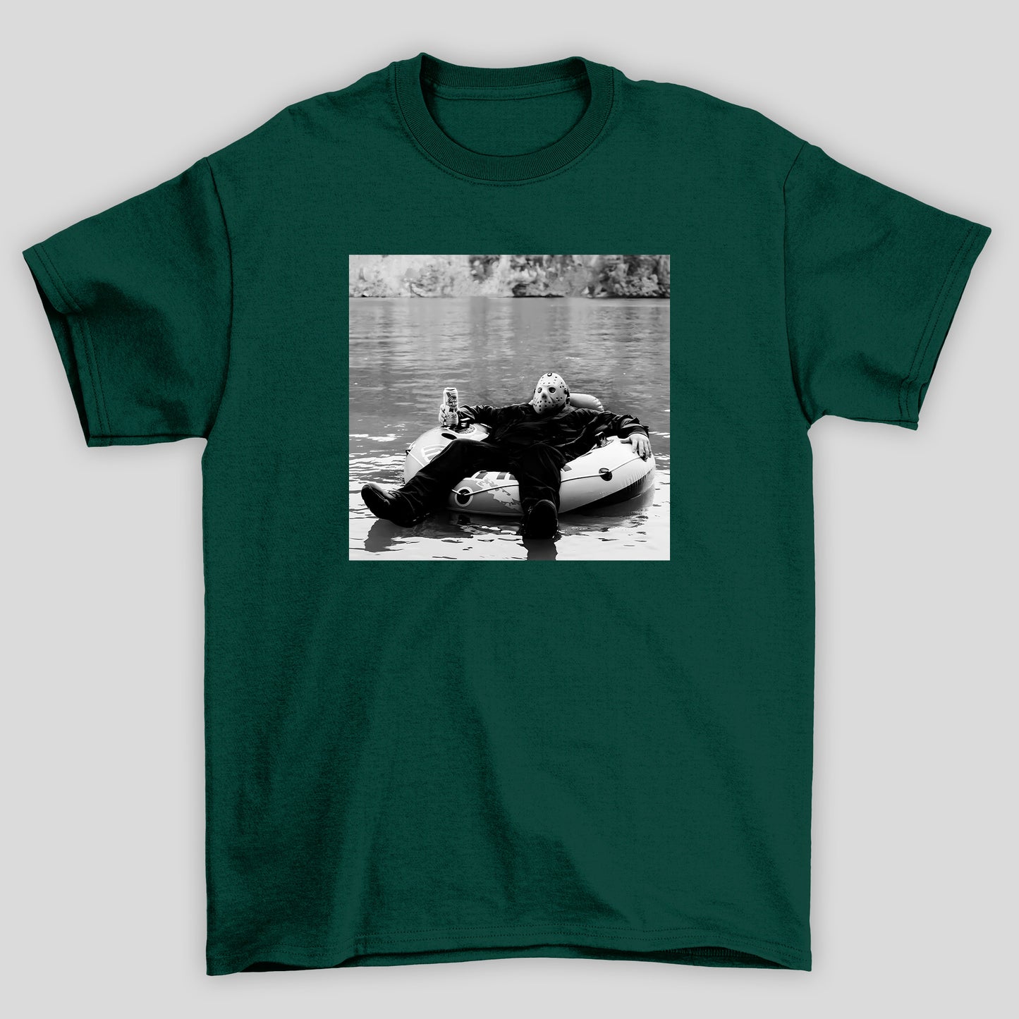 Camiseta Básica Unissex Jason Boia Lago Sexta Feira 13