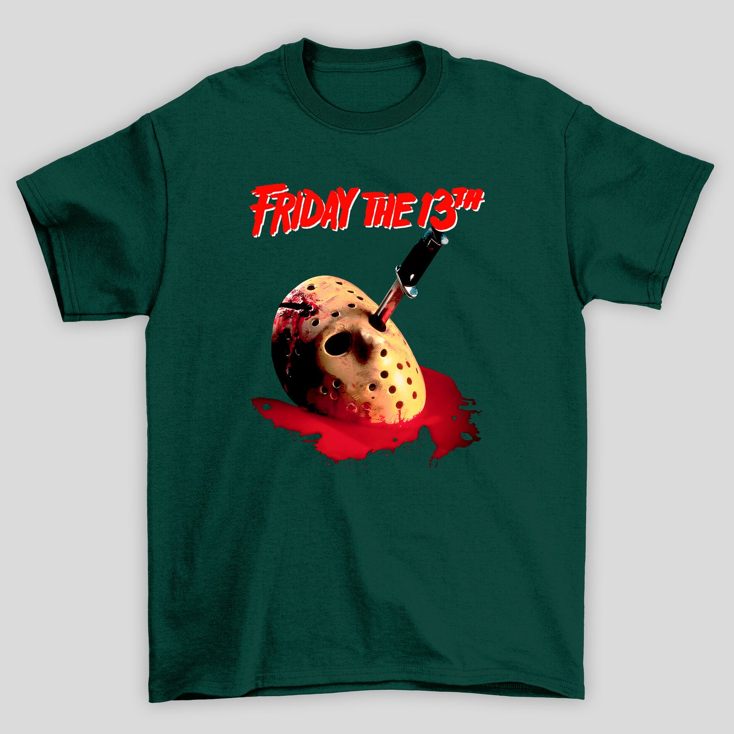 Camiseta Básica Unissex Mascara Faca Olho Sexta Feira 13