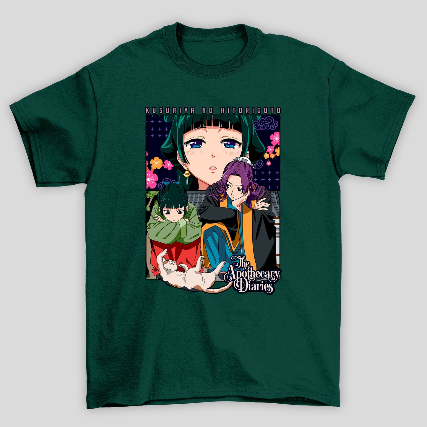 Camiseta Básica Unissex The Apothecary Diaries Maomao Ah-Duo