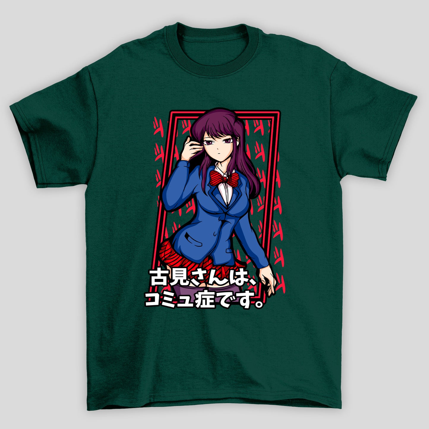 Camiseta Básica Unissex Komi Kanji Komi Cants Communicate
