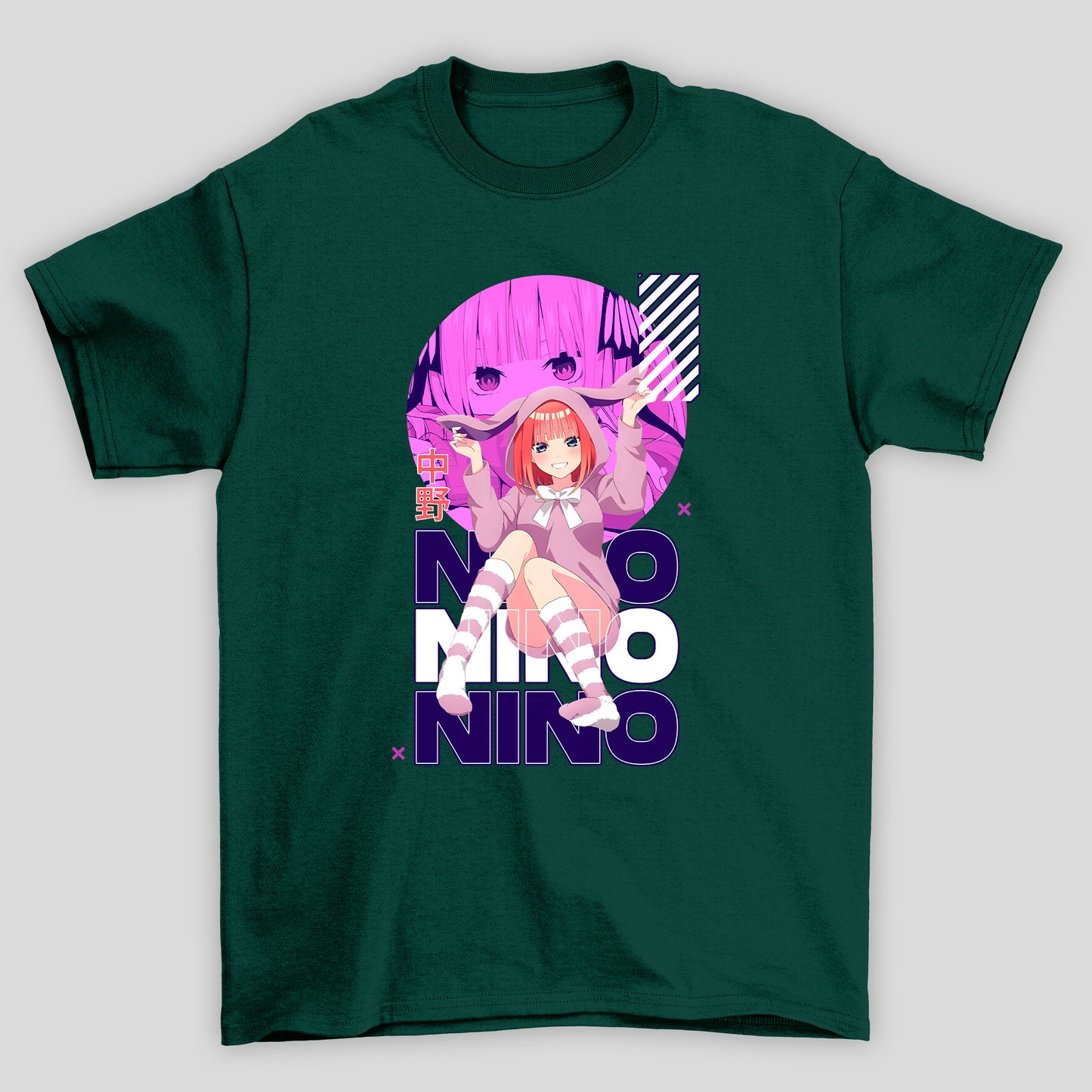 Camiseta Básica Unissex The Quintessential Quintuplets Nino Coelho